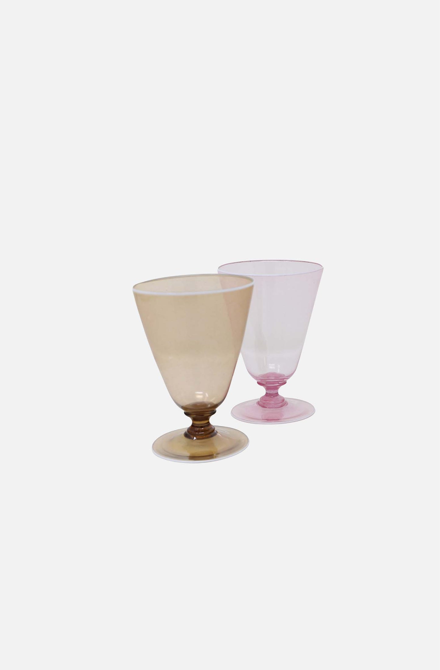 Conic Murano Wine Glass