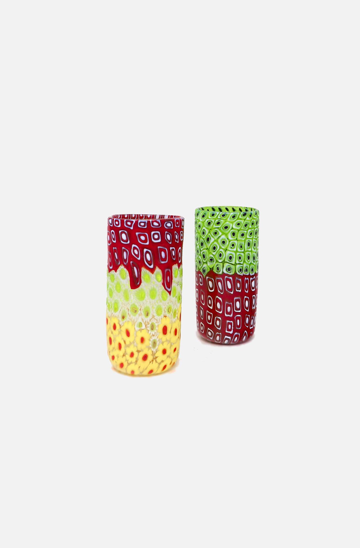 Slim Tall - Mosaic Murano Glasses