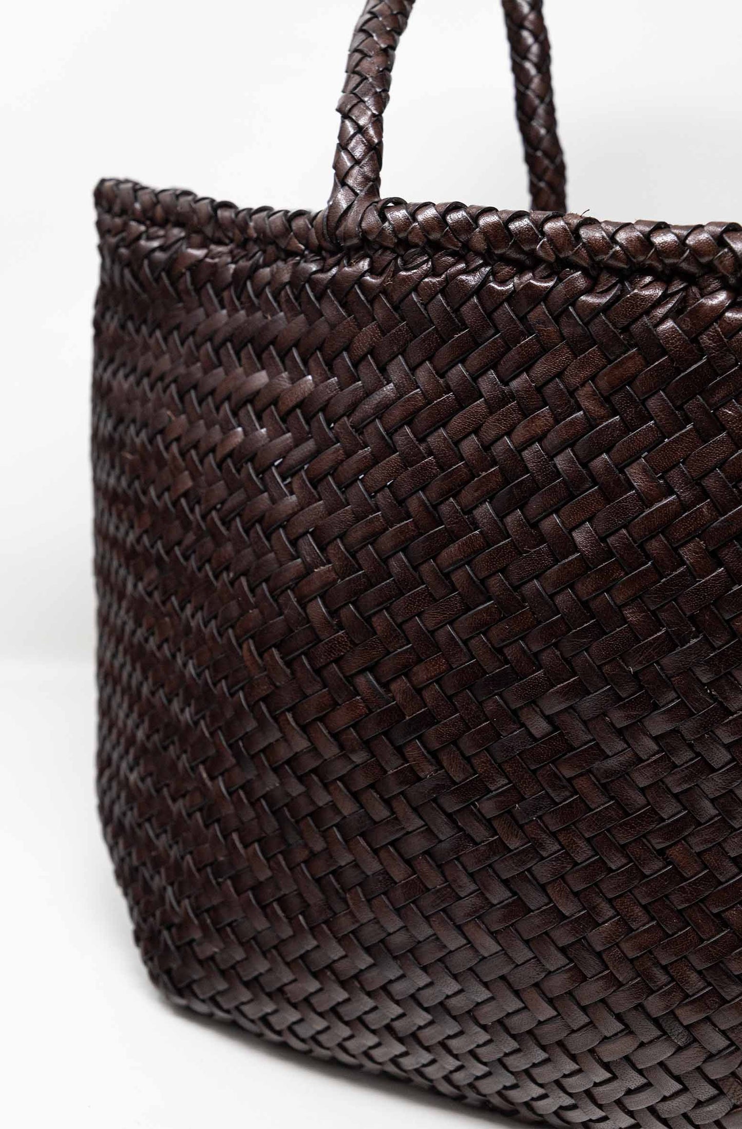 Grace Basket Small Dark Brown
