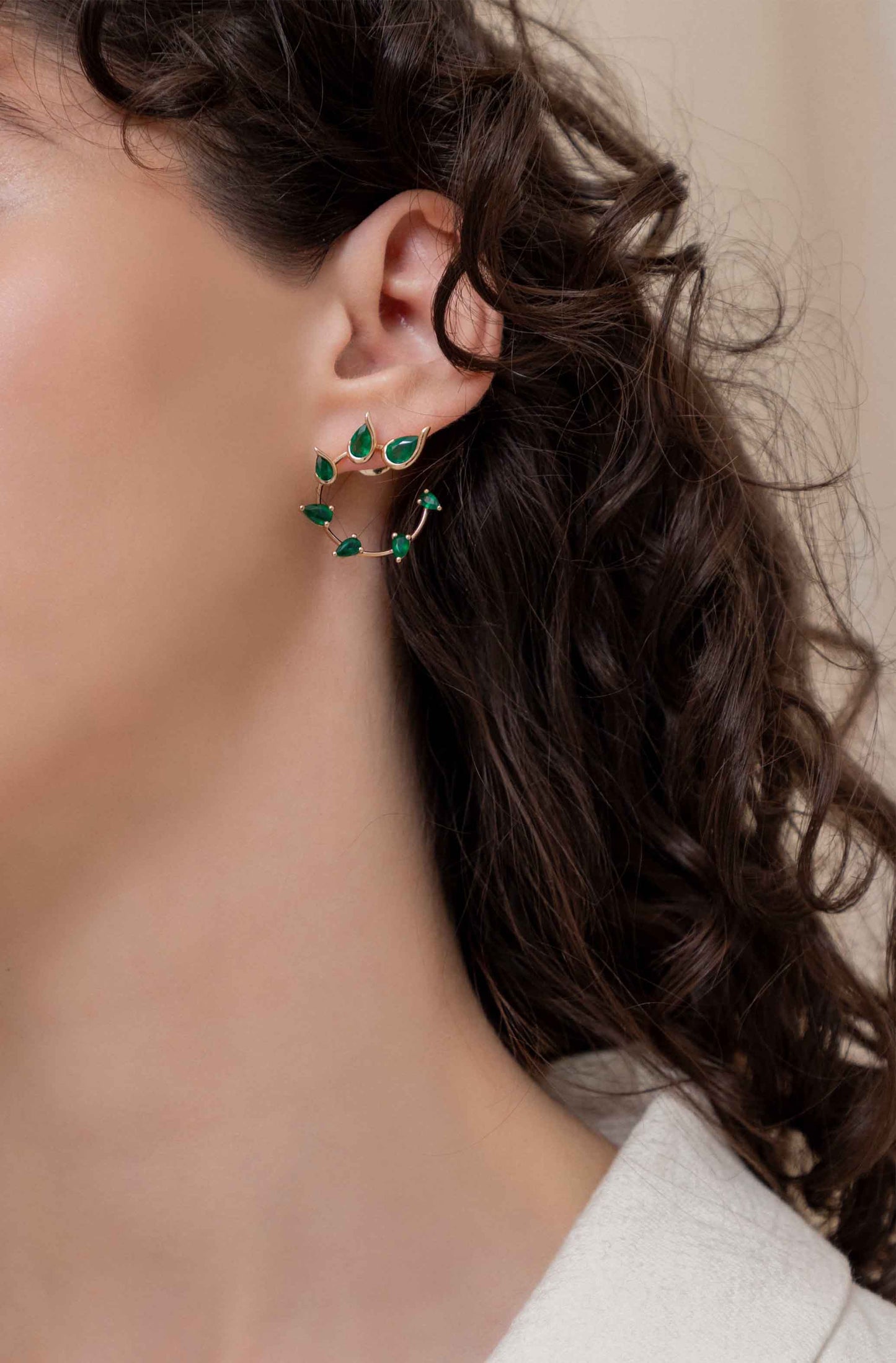 Flicker Circle Small Earrings