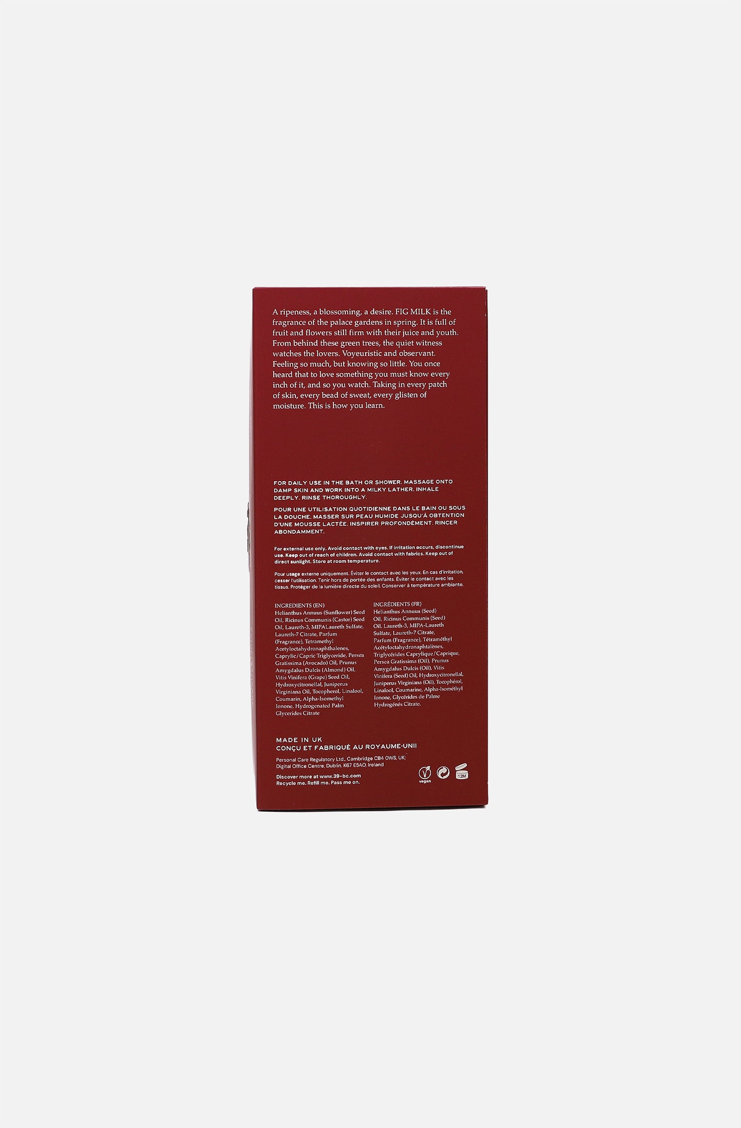 Fig Milk - Oil Body Cleanser