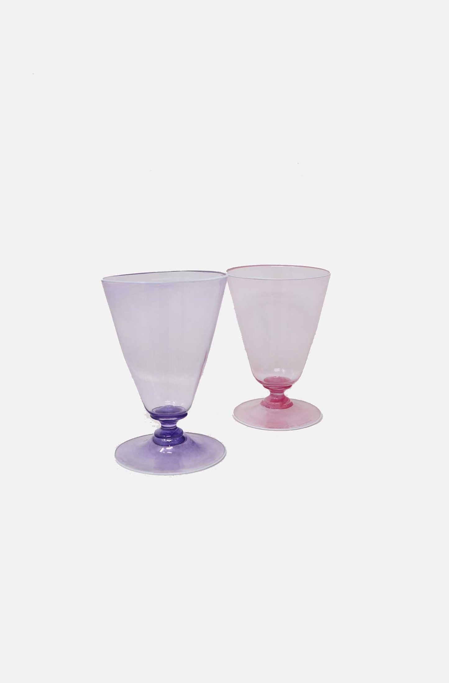 Conic Murano Wine Glass