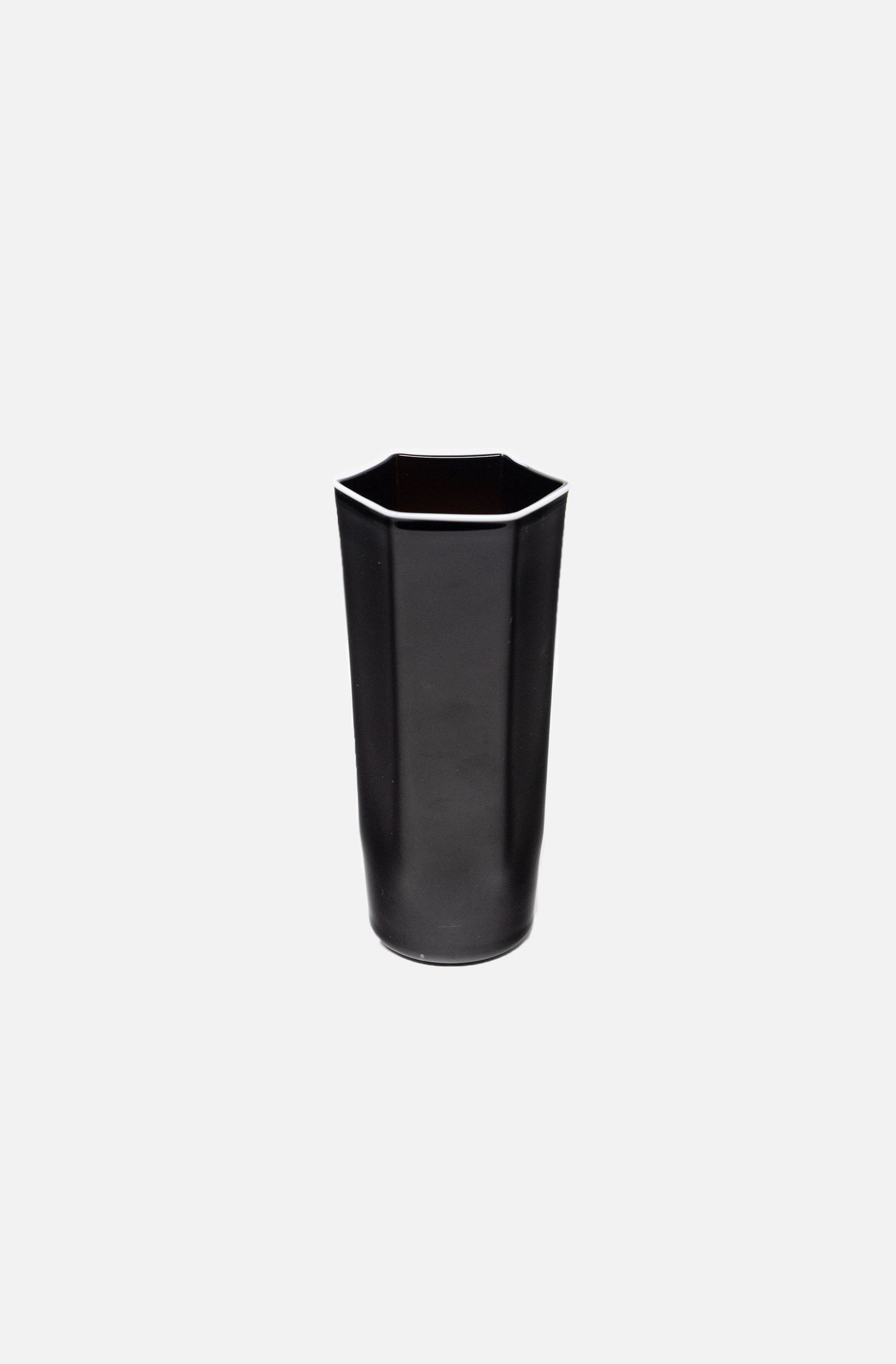 Nero Hexagonal Tall Glass