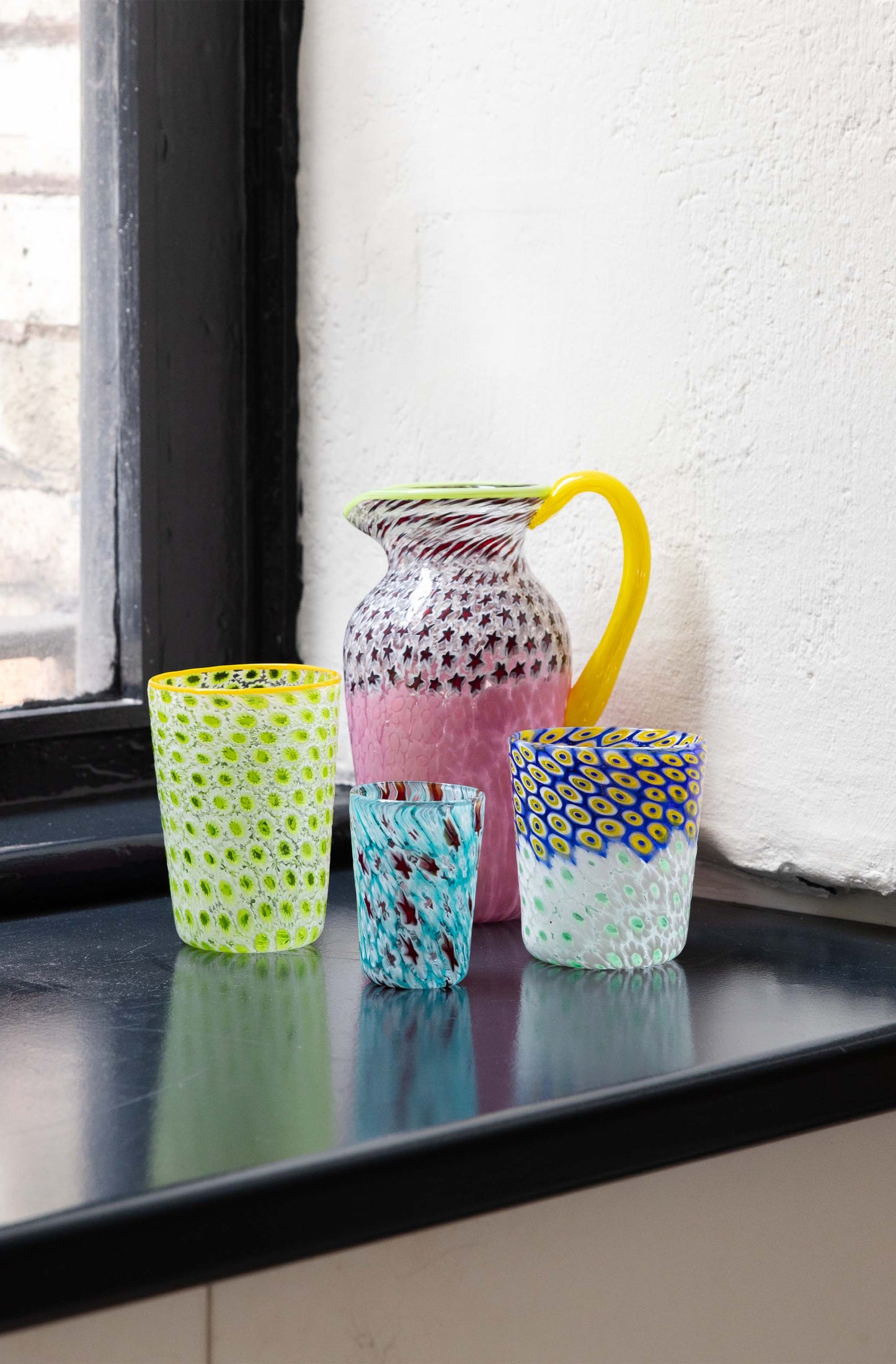 Mosaic Murano Jug