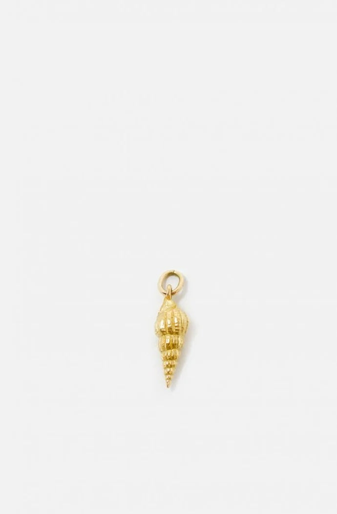 Small Curly Shell Charm