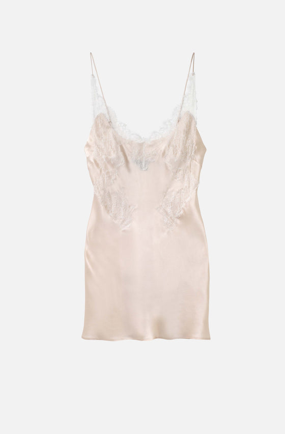 The Montague Silk Lace Dress