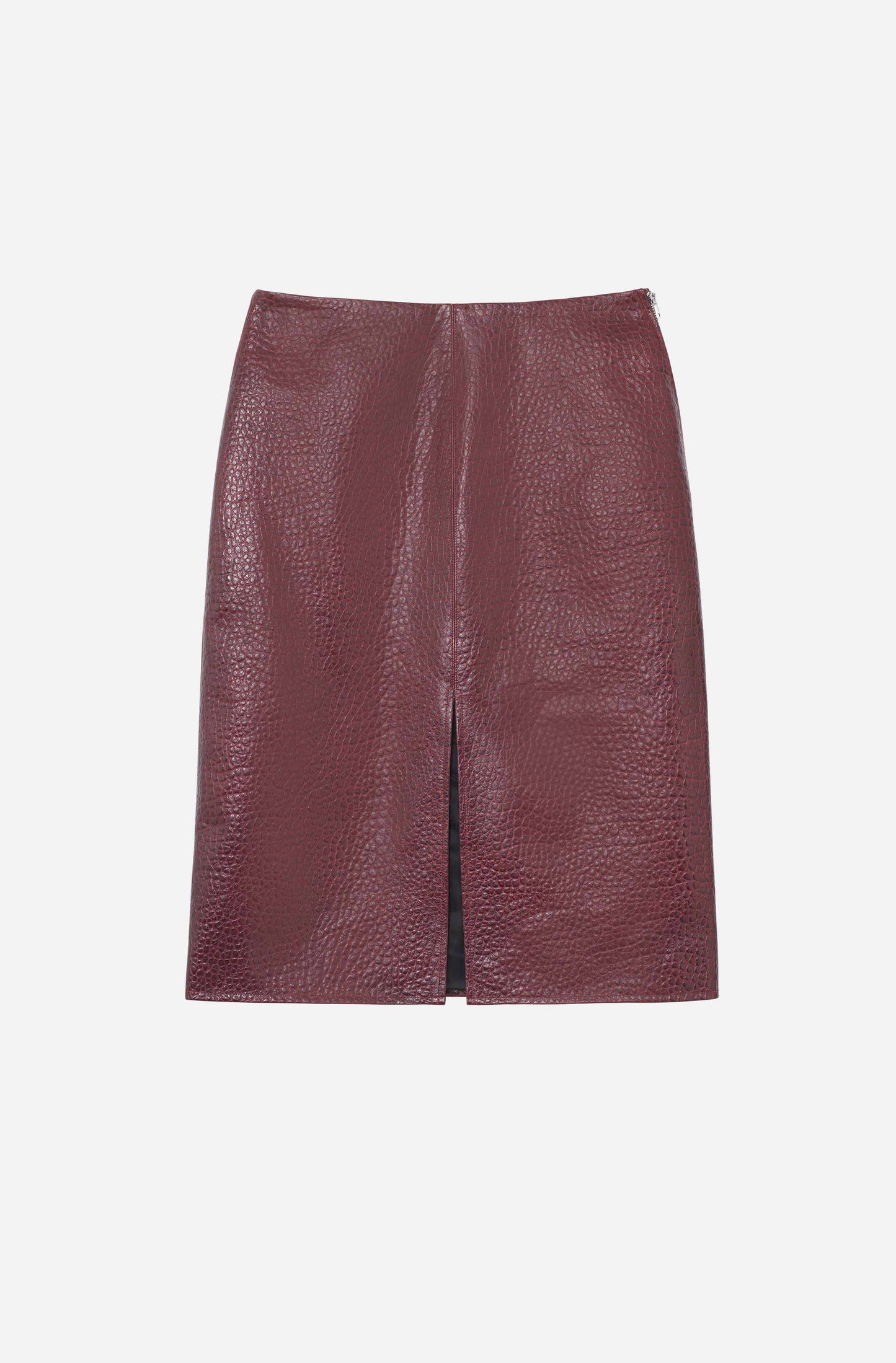 The Leather Pencil Skirt