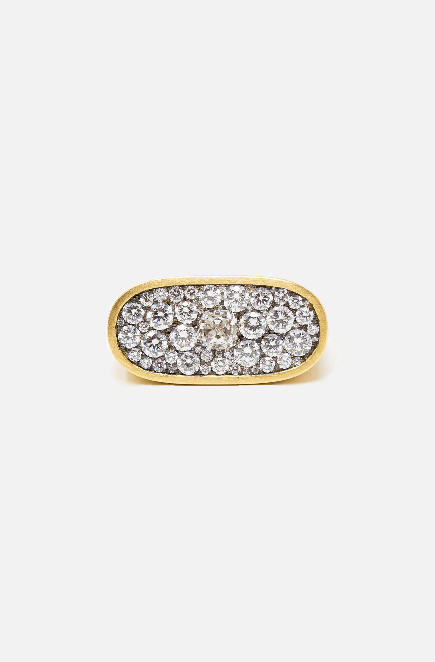 Diamond Cartouche Ring