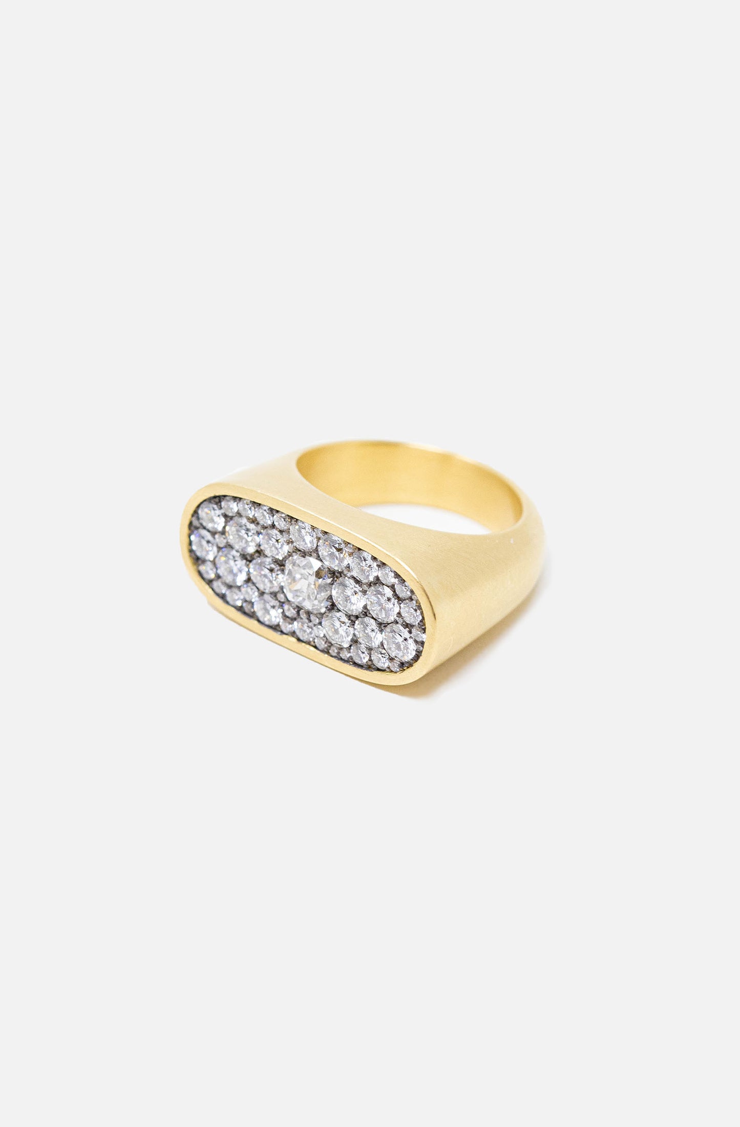 Diamond Cartouche Ring