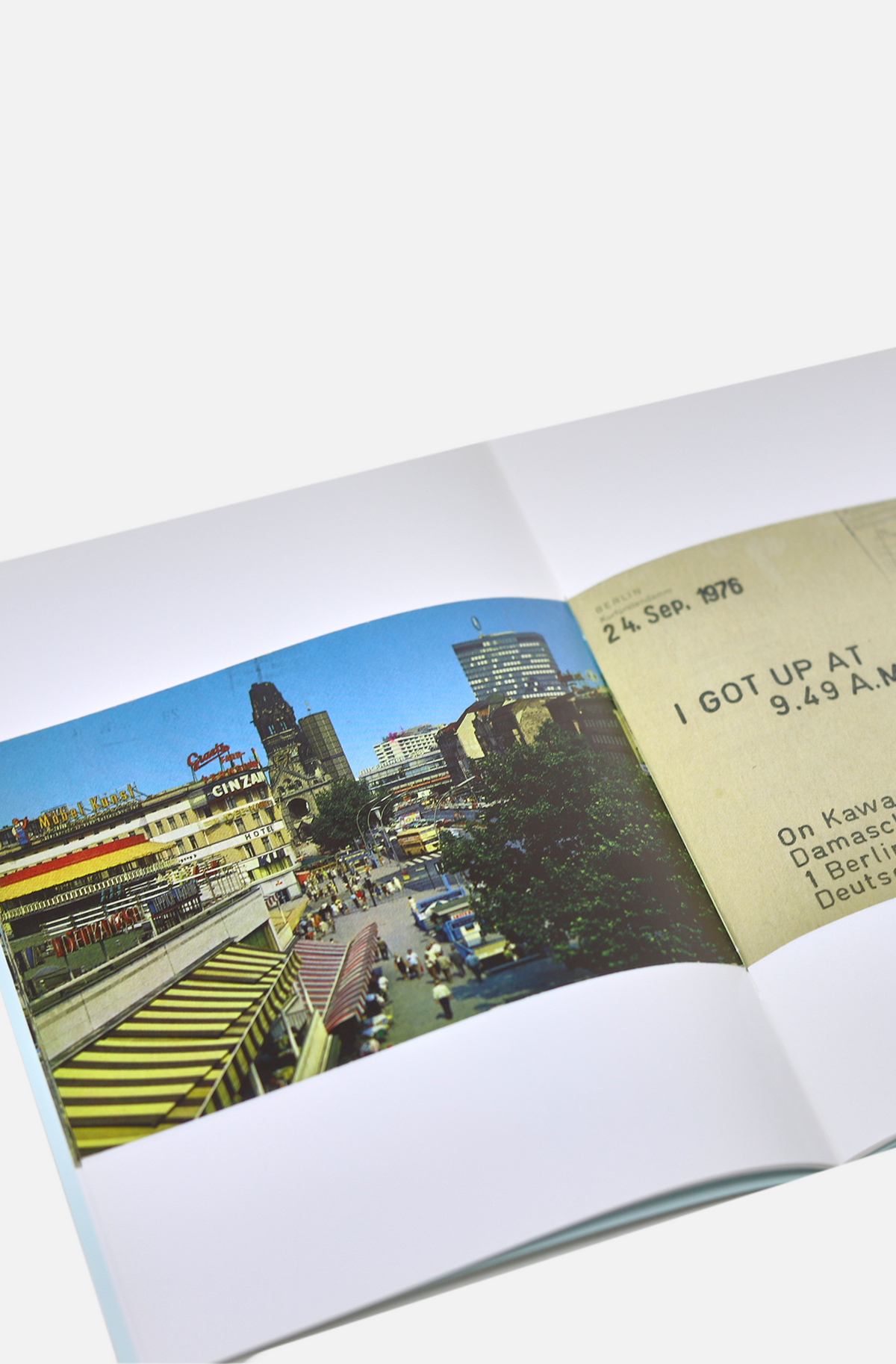 On Kawara: I Got Up - Larkin Erdmann