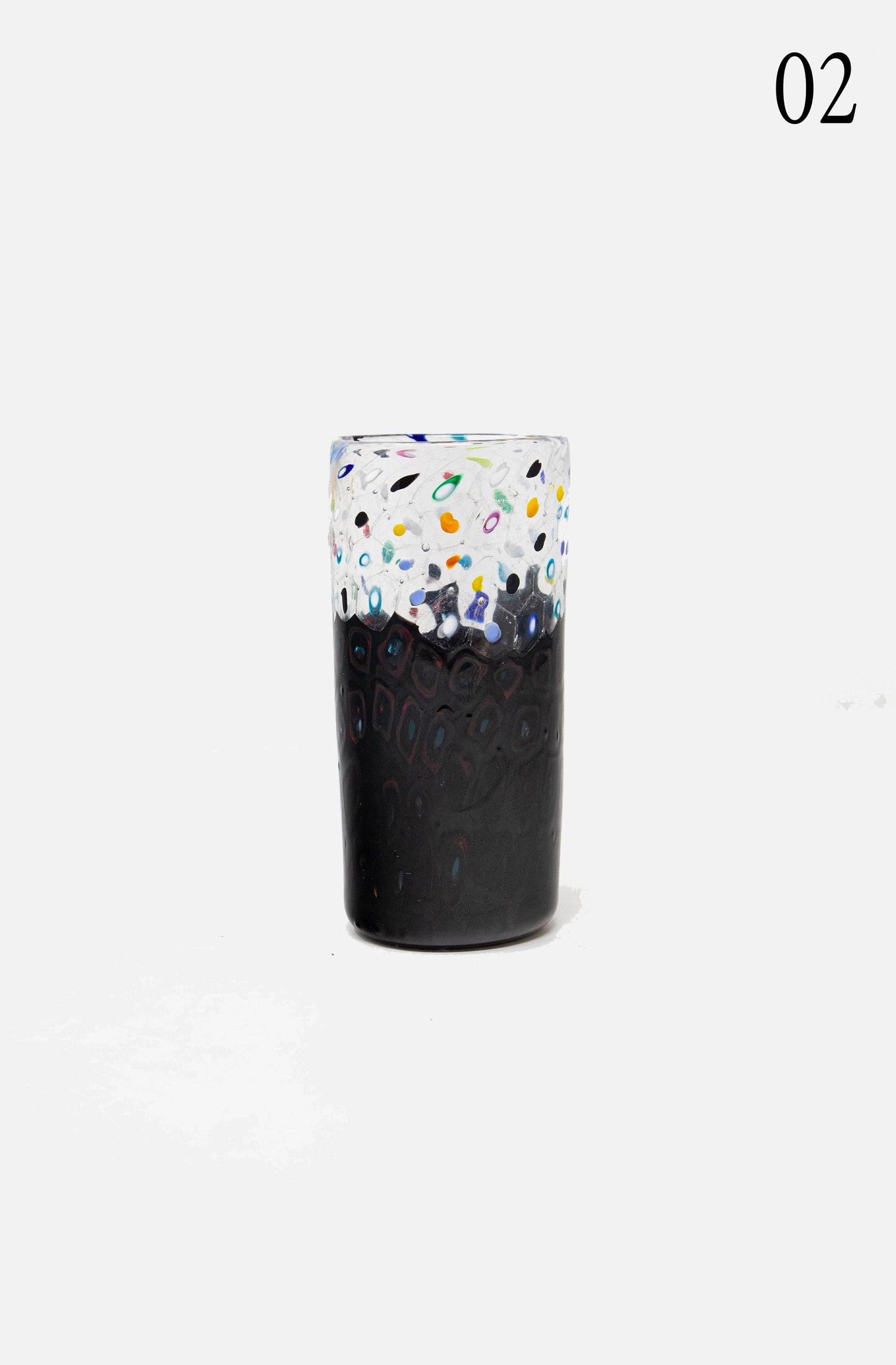 Murano Slim Tall Mosaic Glass