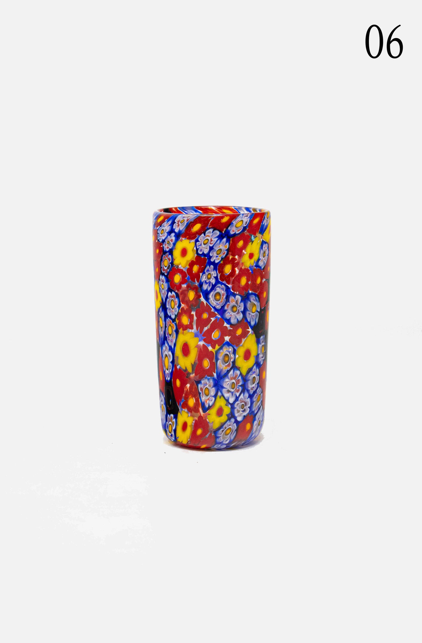 Murano Slim Tall Mosaic Glass