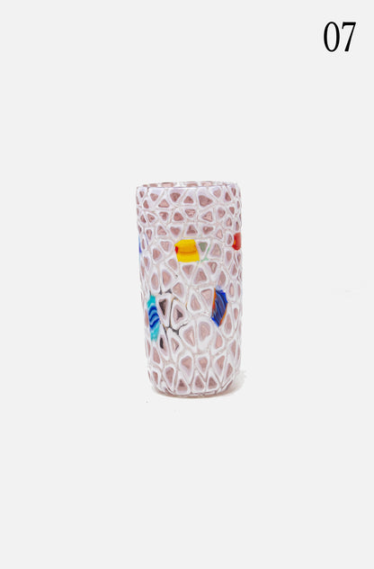 Murano Slim Tall Mosaic Glass