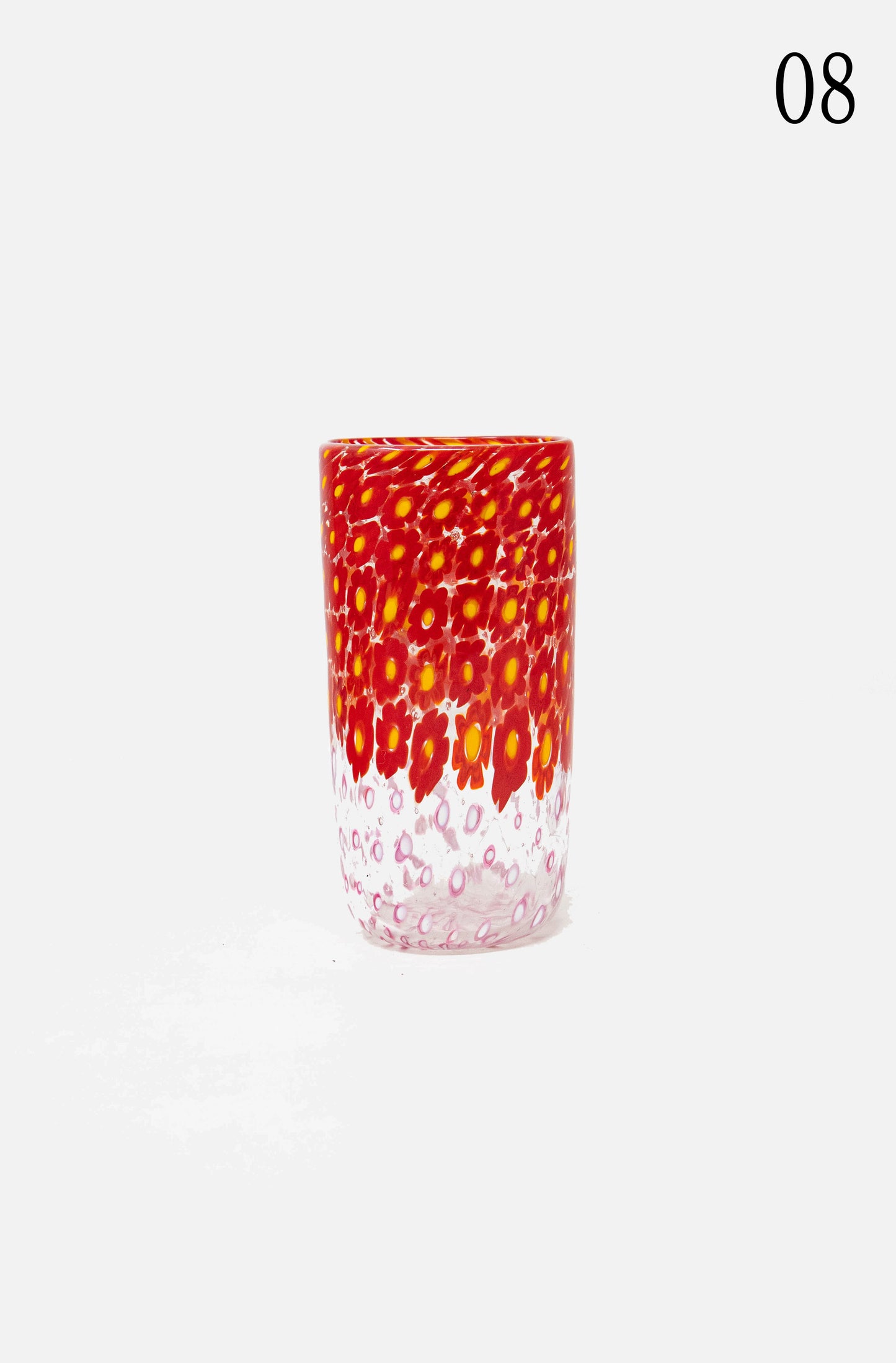 Murano Slim Tall Mosaic Glass