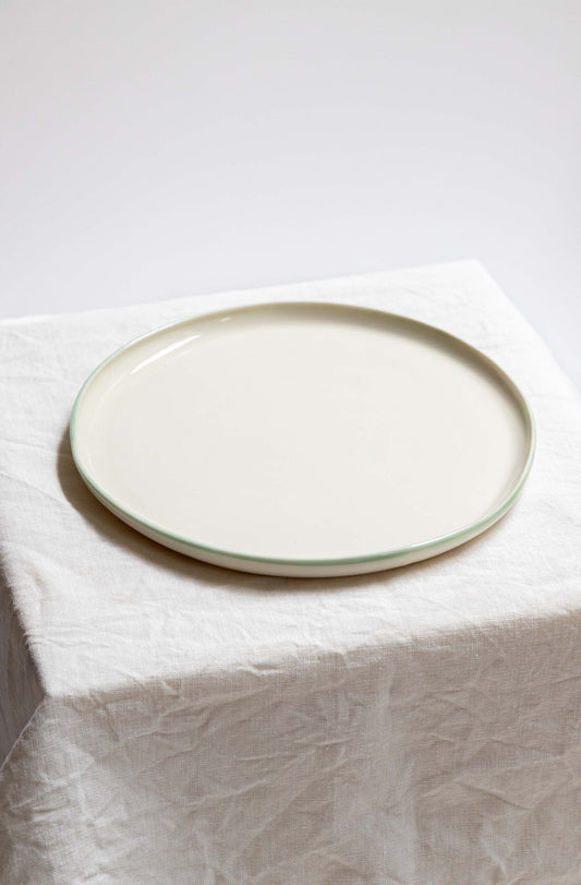 Large Pale Green Plate