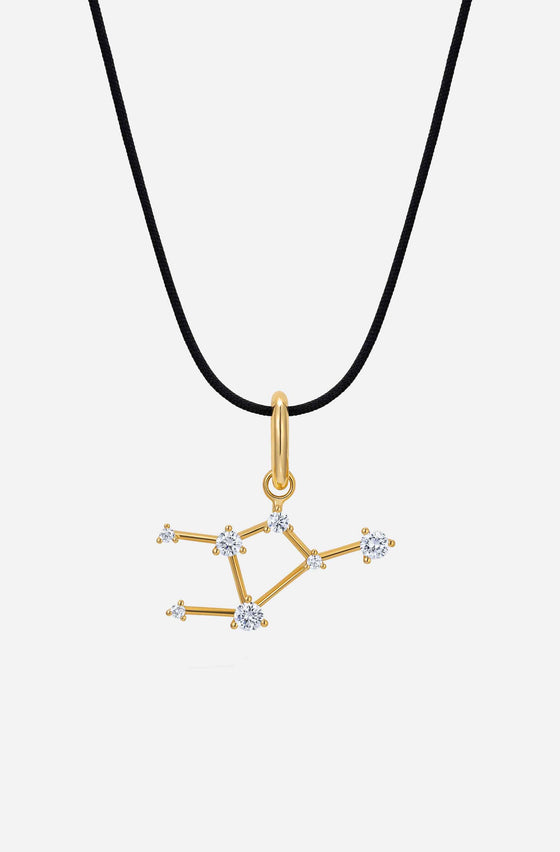 Virgo Diamond Pendant