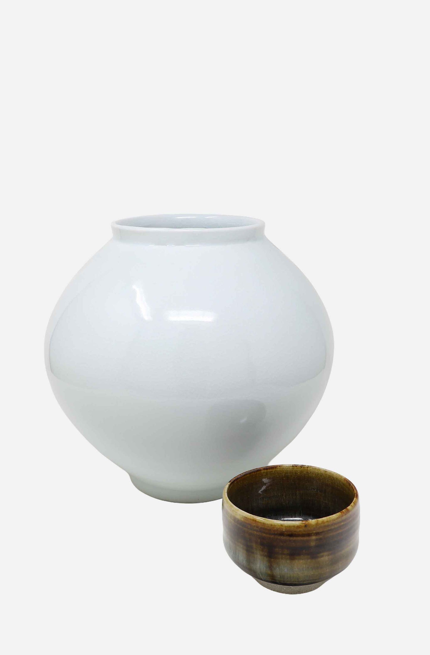 Celadon Moon Jar Blue