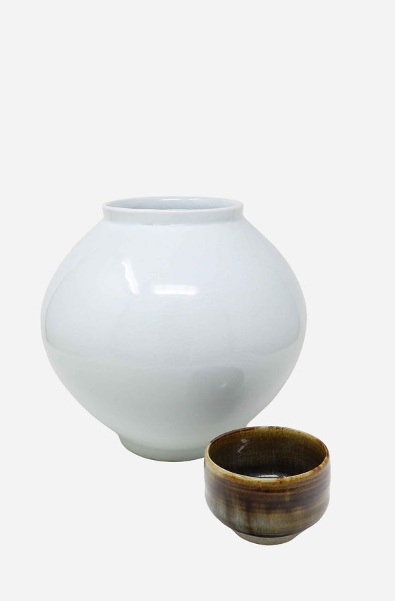 Celadon Moon Jar Blue