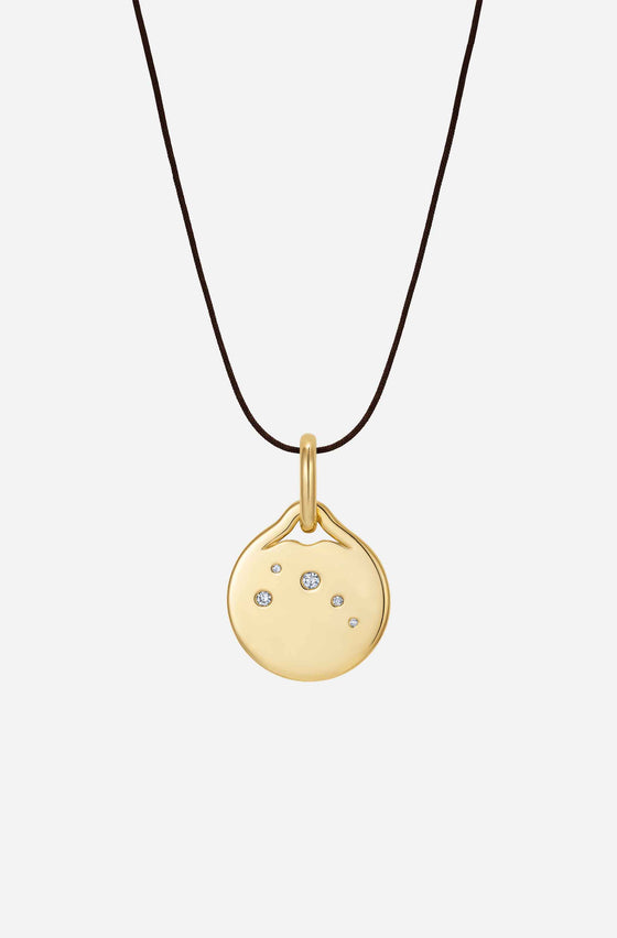 Aries Gold Pendant