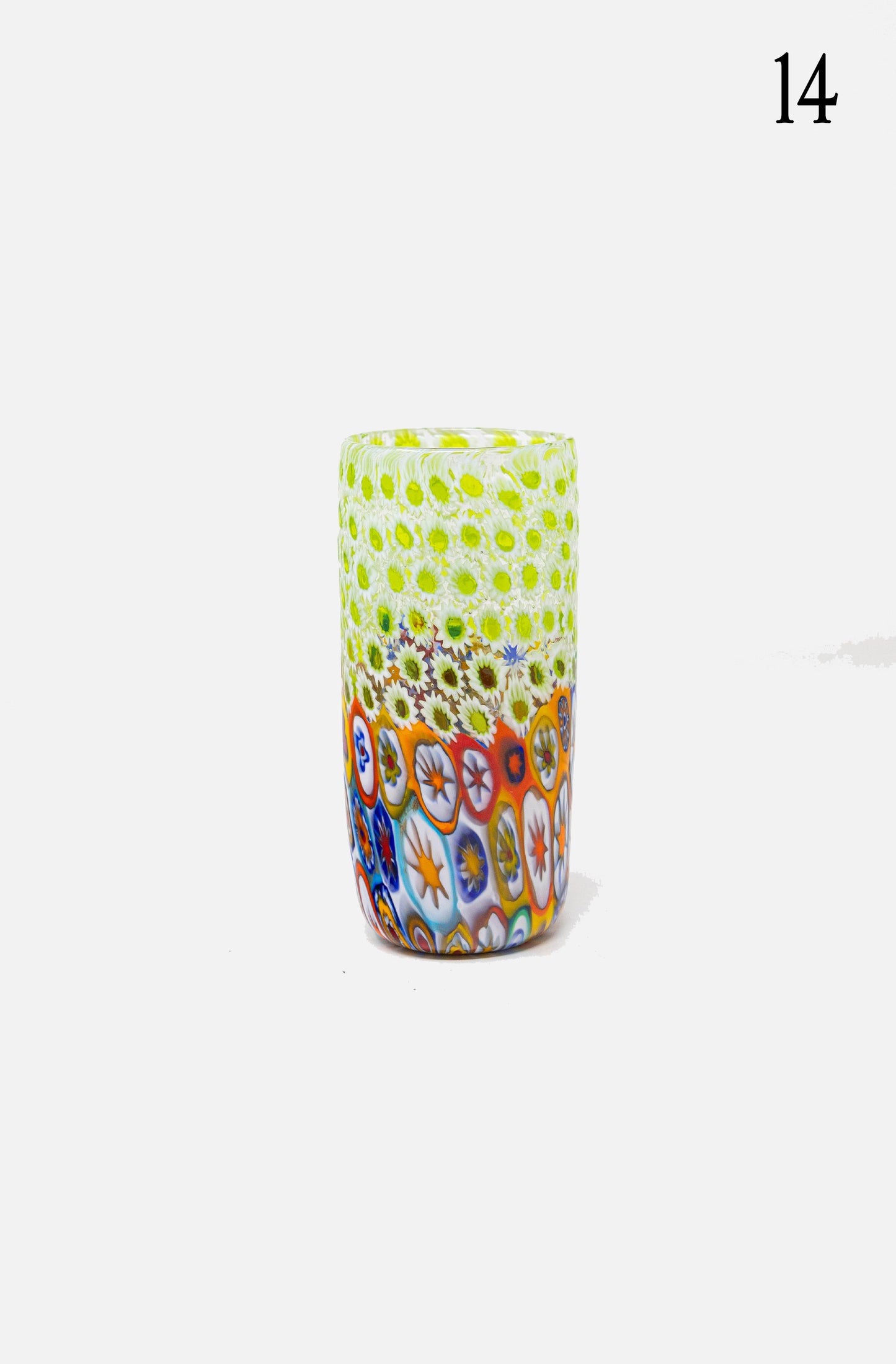 Murano Slim Tall Mosaic Glass