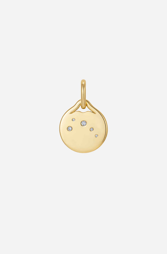 Aries Gold Pendant