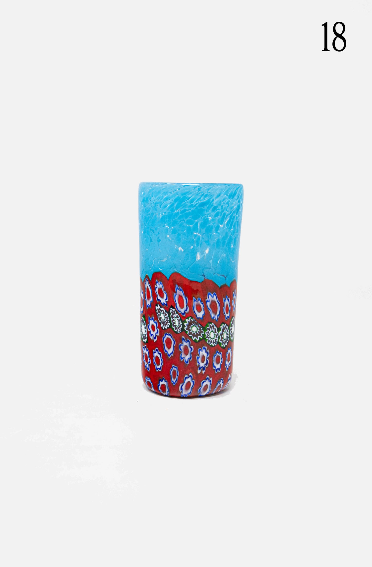 Murano Slim Tall Mosaic Glass