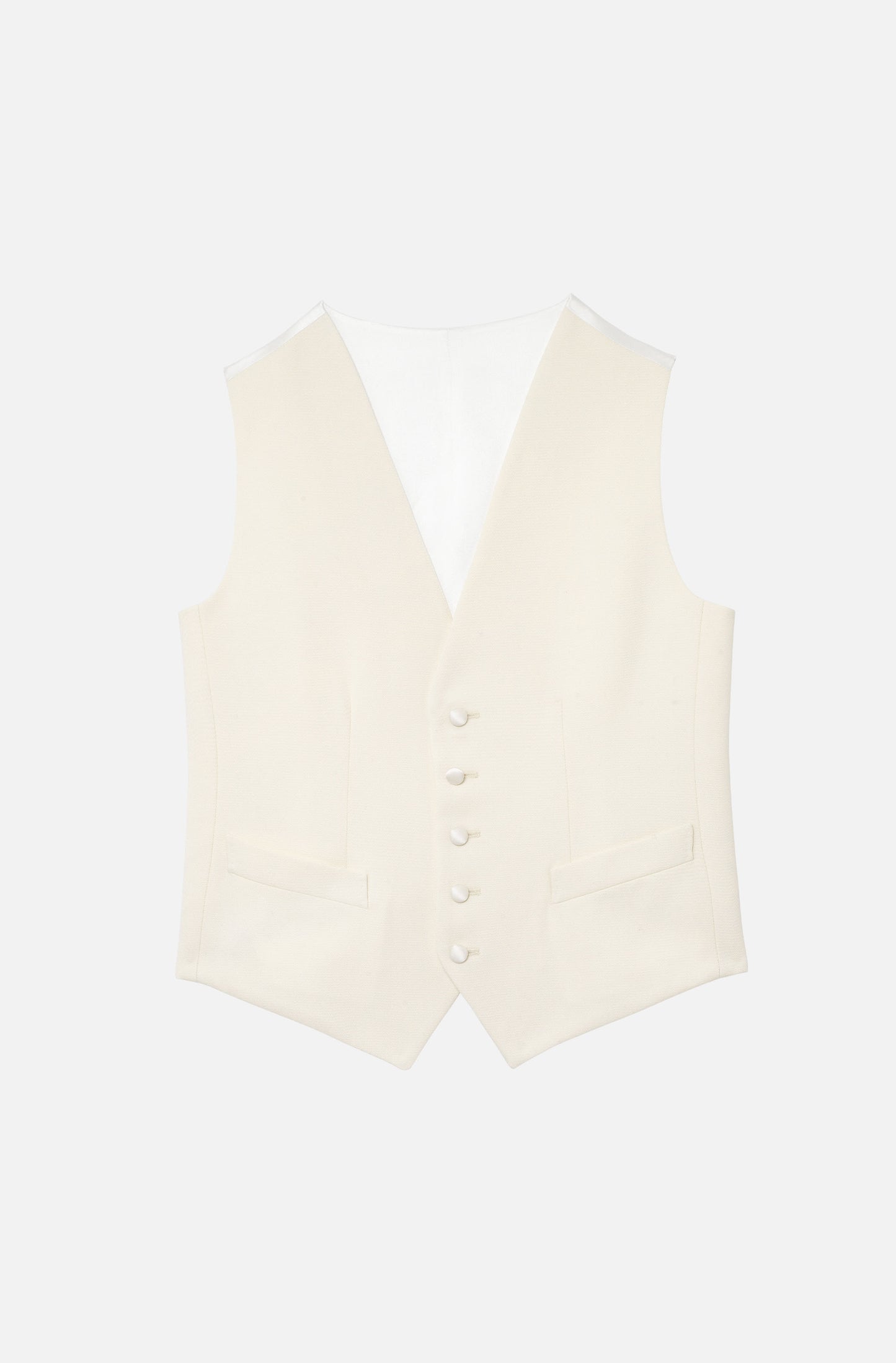 The White Tuxedo Waistcoat