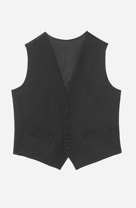 The Black Tuxedo Waistcoat