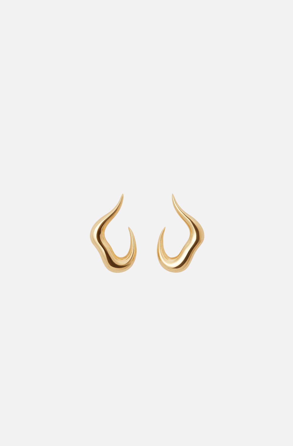 Bold Stream Open Mini Earrings