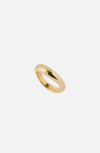 Bold Stream Wave Ring