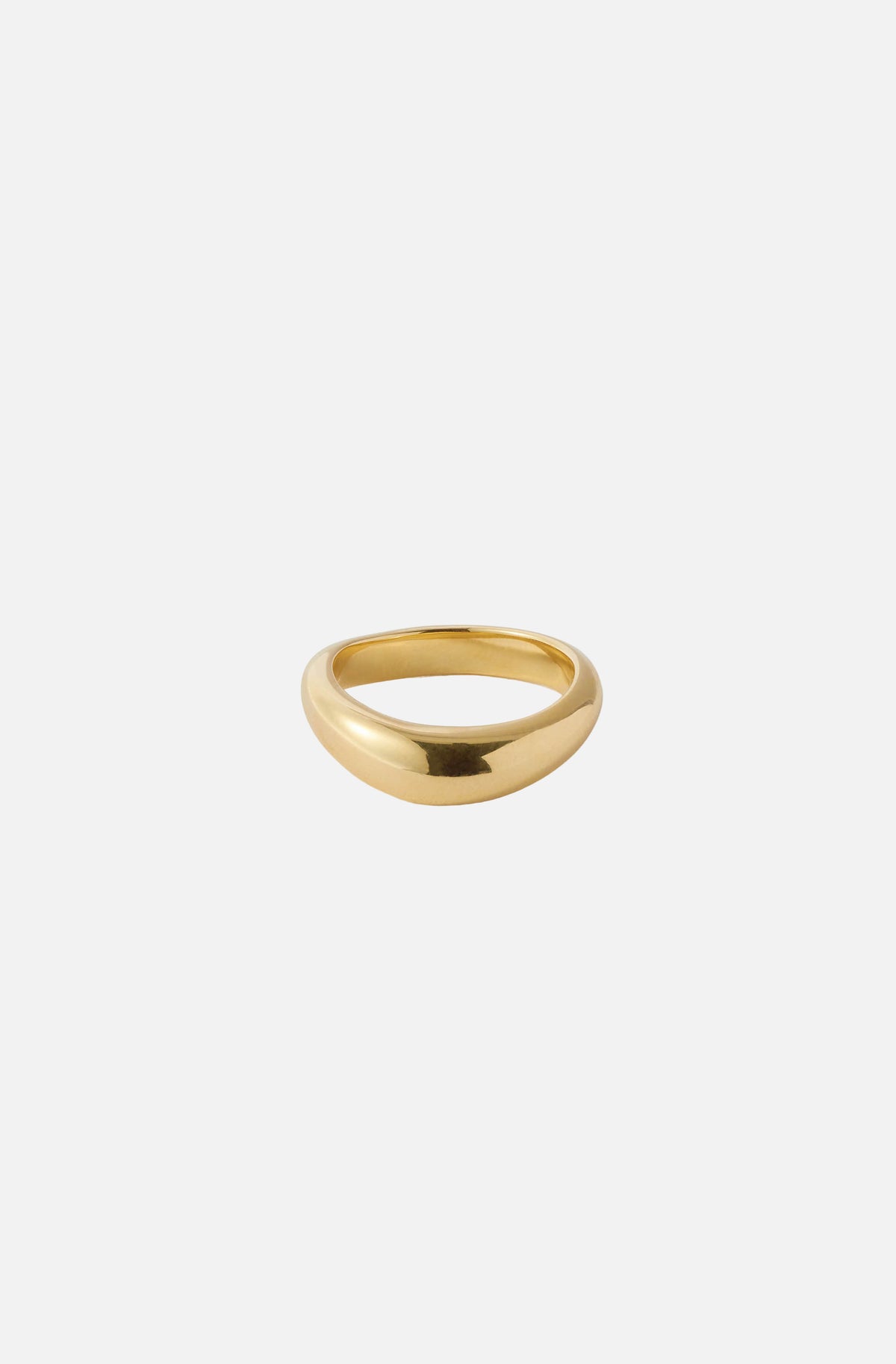Bold Stream Wave Ring