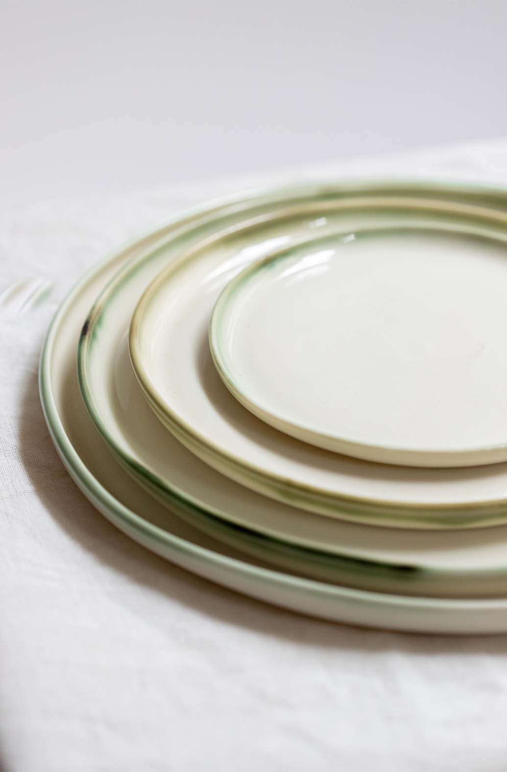 Large Pale Green Plate