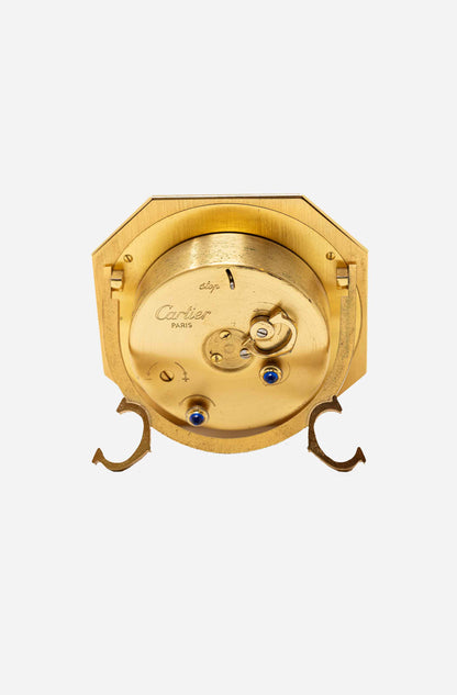 1970s Cartier Octo Desk Clock