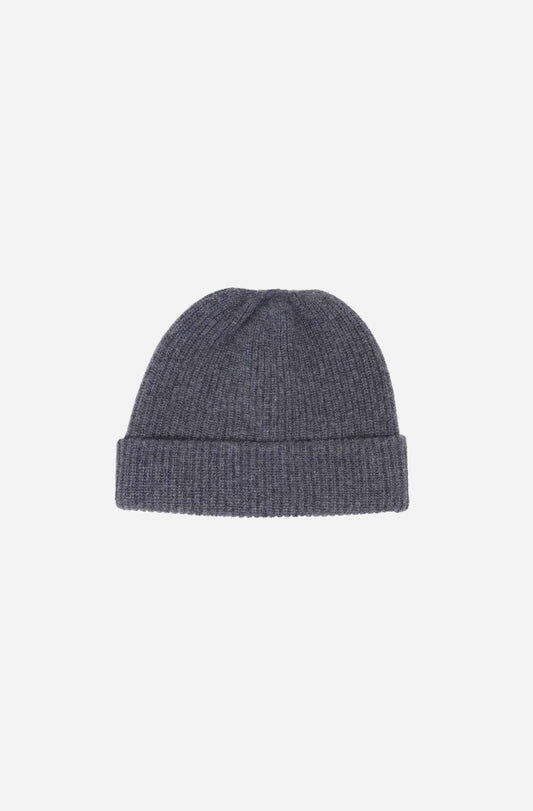 Cashmere Ribbed Beanie