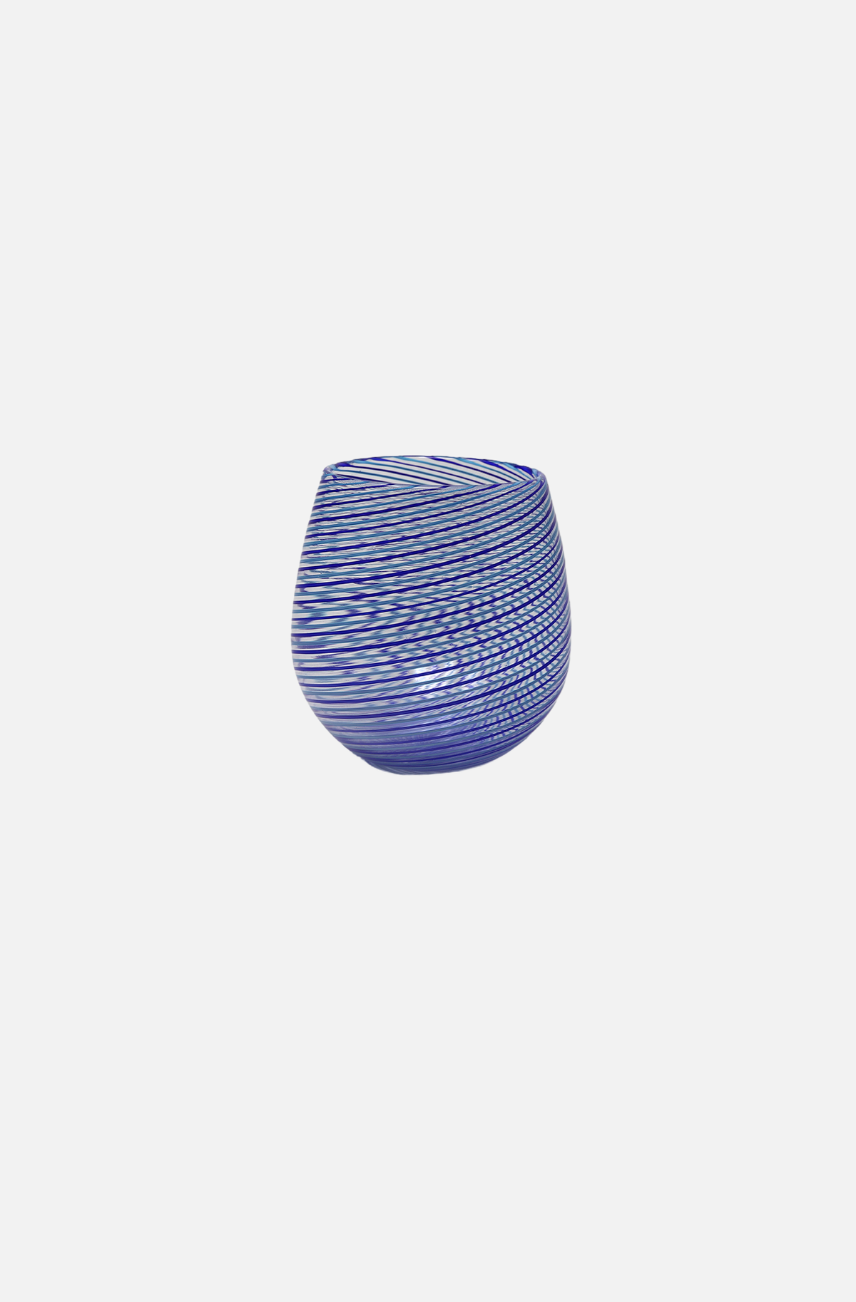 Filigree Swirl Tumbler - Cobalt / Sky