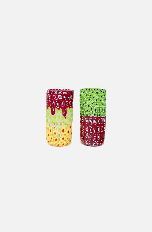 Slim Tall - Mosaic Murano Glasses