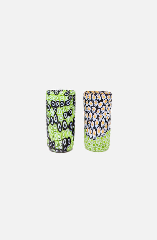 Slim Tall - Mosaic Murano Glasses