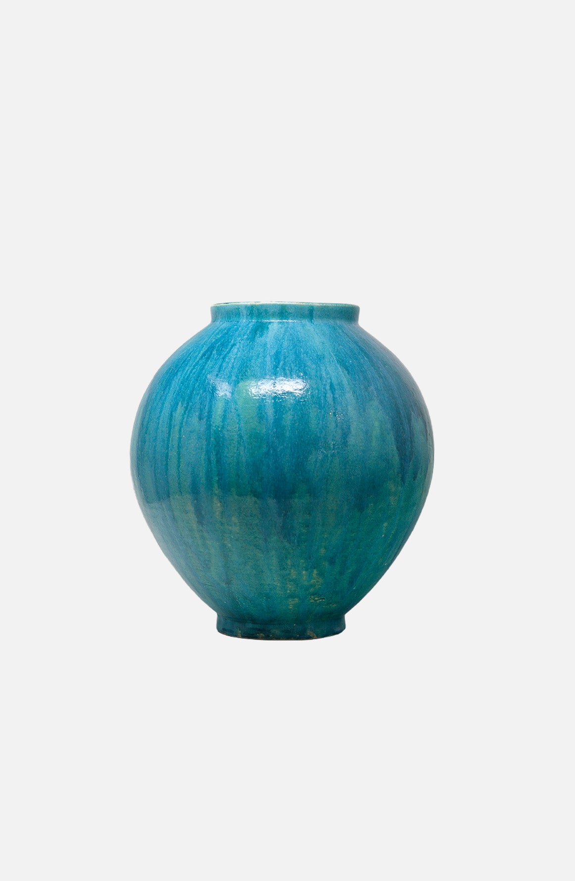 Turquoise Moon Jar