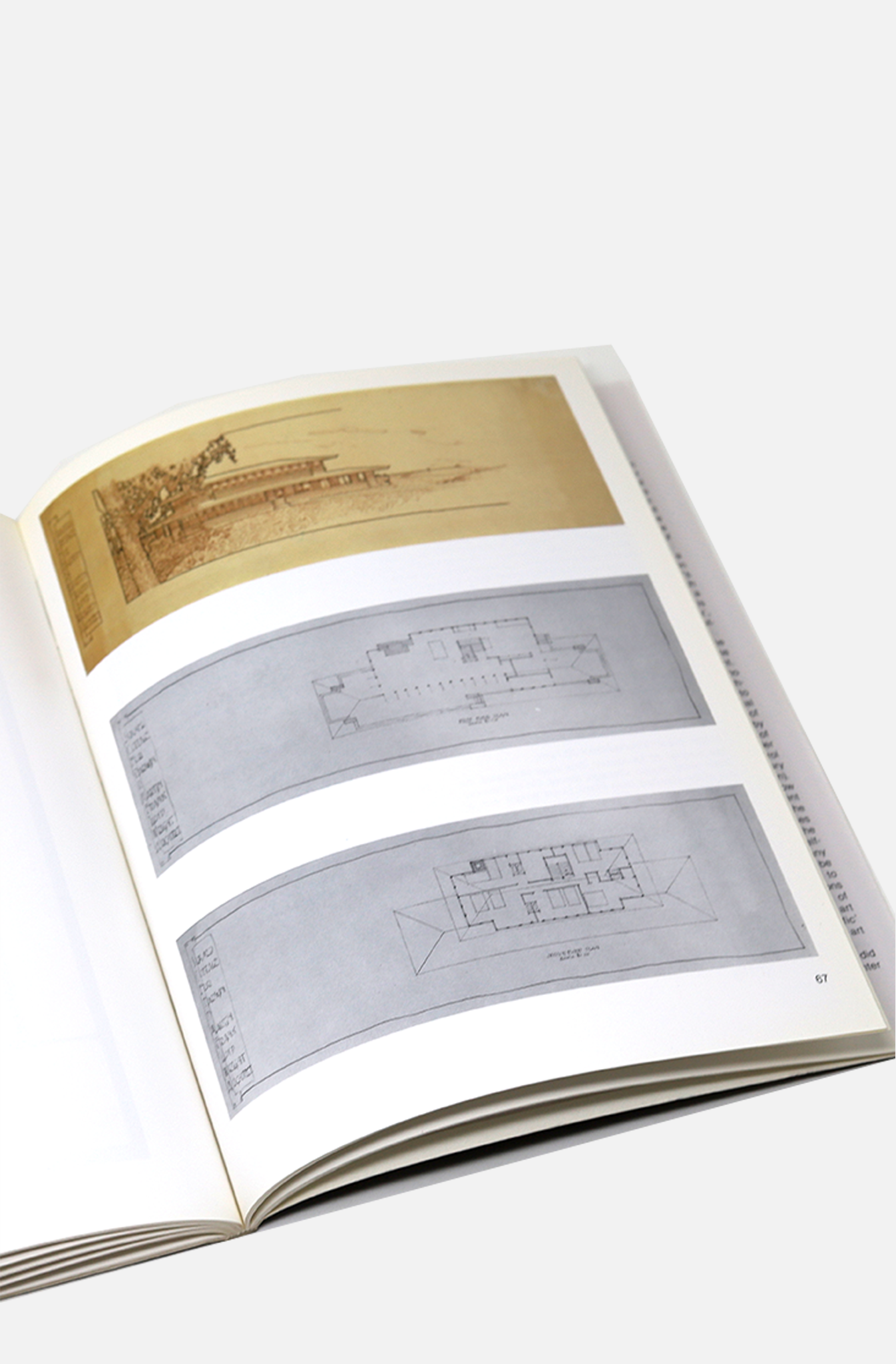 FRANK LLOYD WRIGHT - ARCHITECTURAL DRAWINGS AND DECORATIVE ART