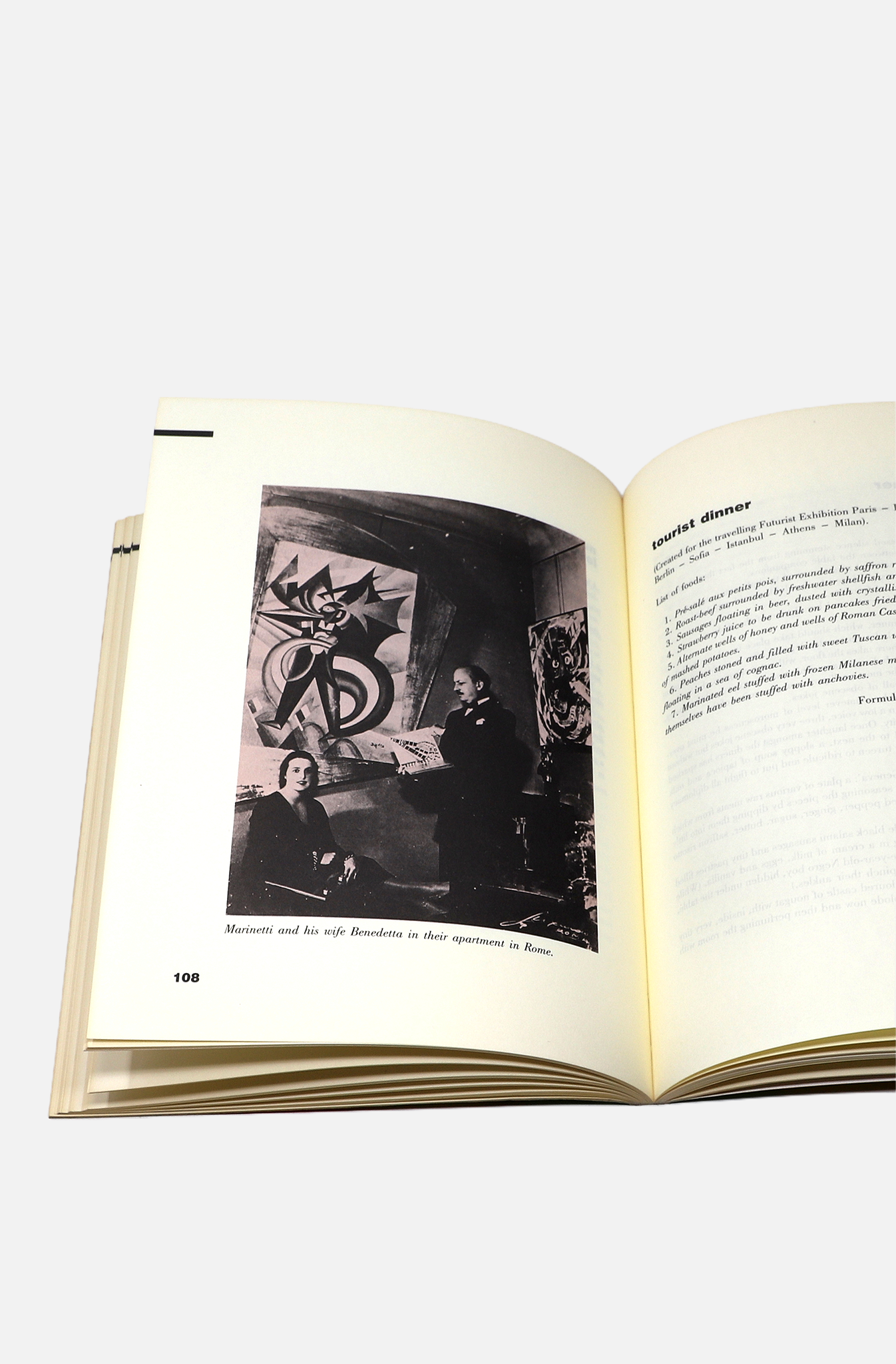 F.T. MARINETTI - THE FUTURIST COOKBOOK