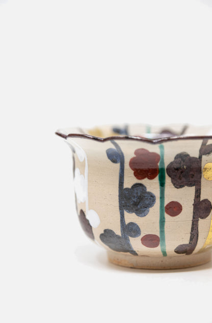 Ceramic Floral Bowl
