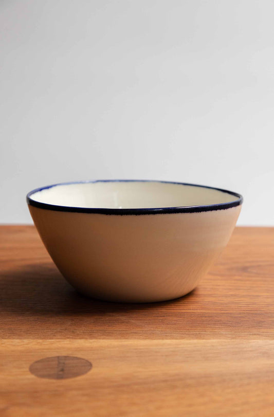 Cobalt Soup Bowl