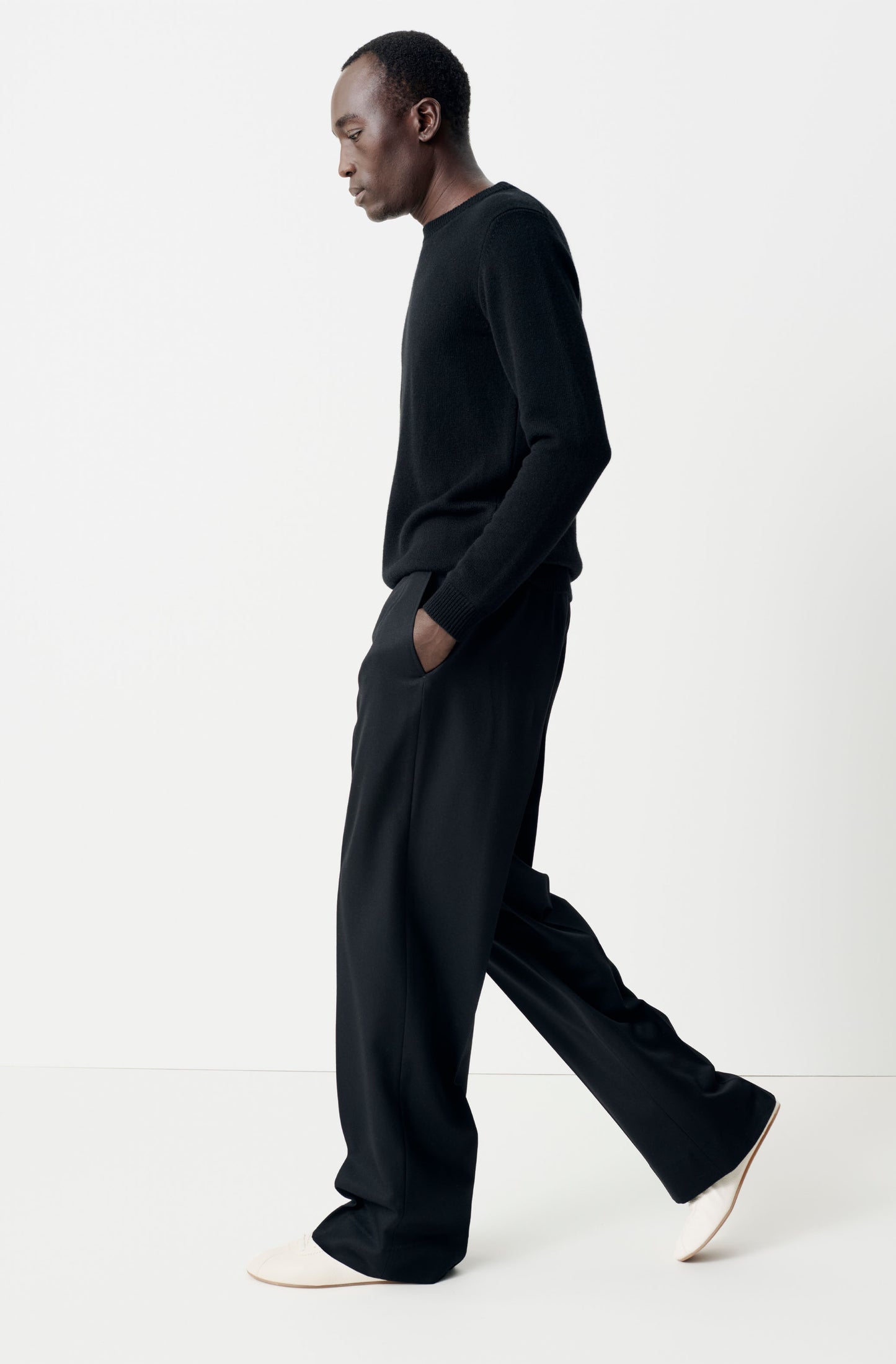 The Black Studio Suit Trousers