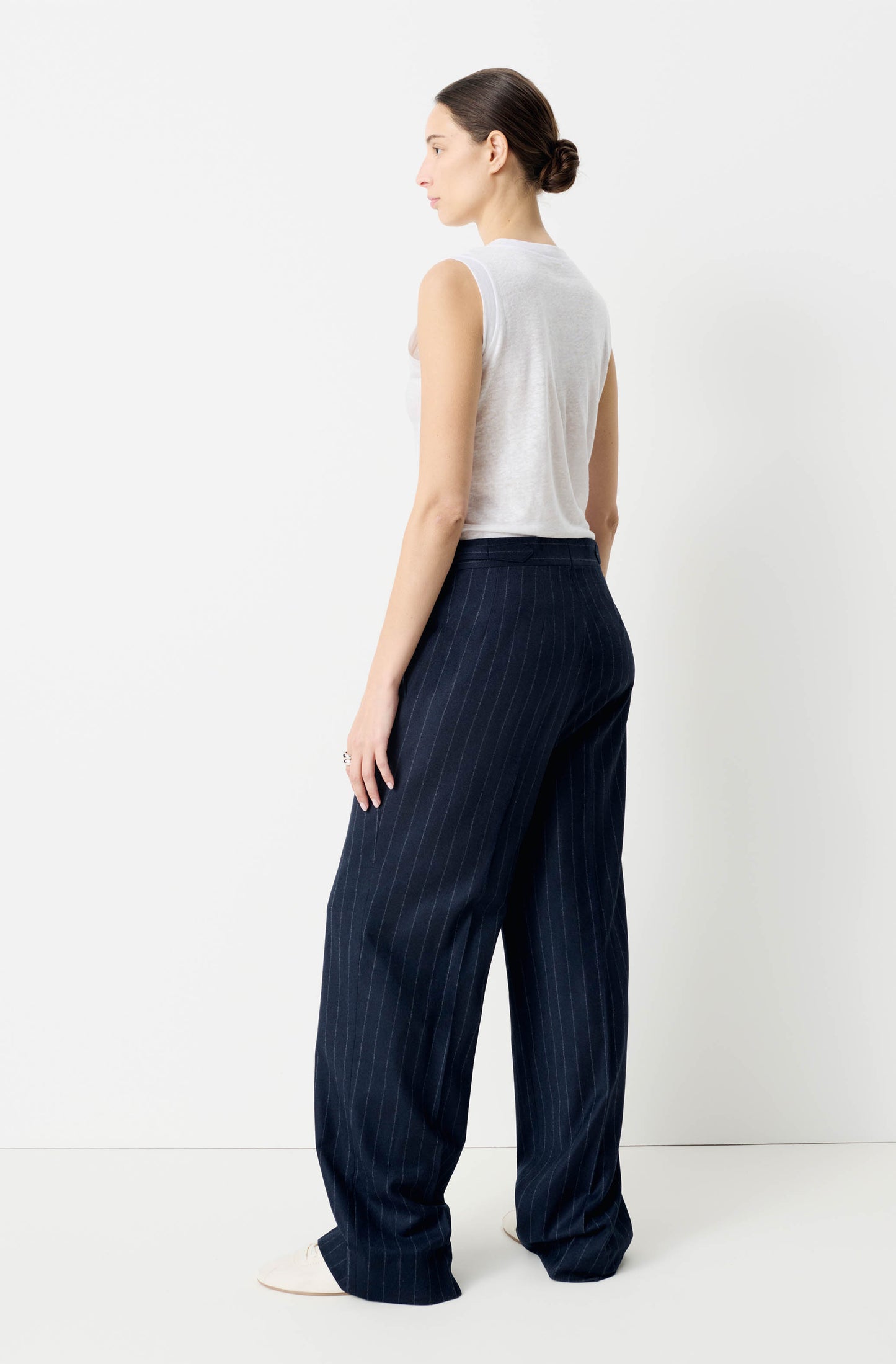 The Pinstripe Suit Trousers