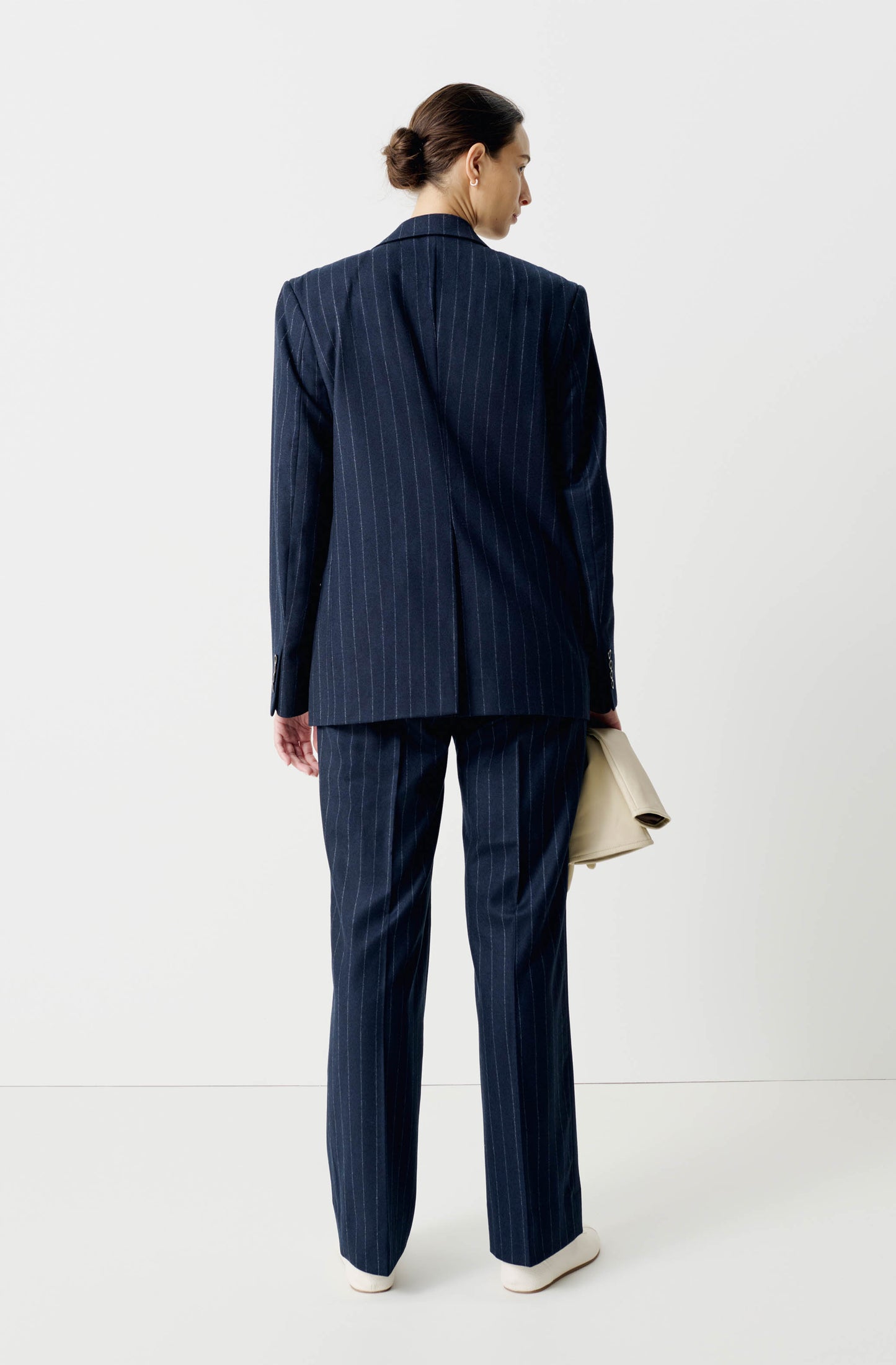 The Pinstripe Suit Trousers