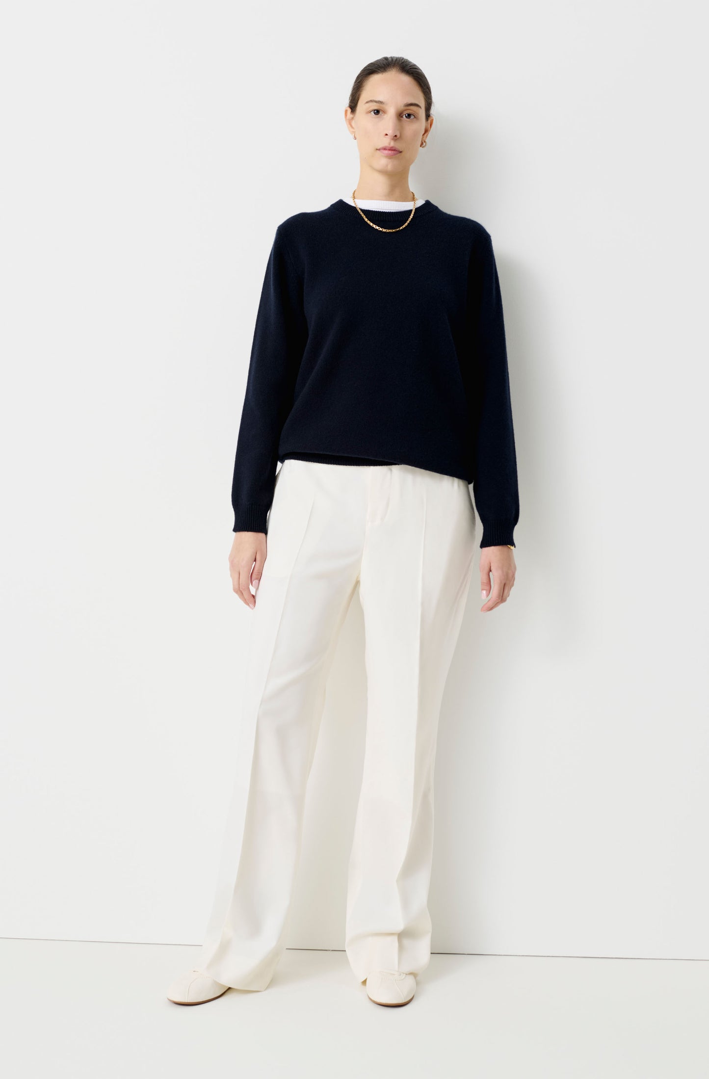 The White Studio Suit Trousers