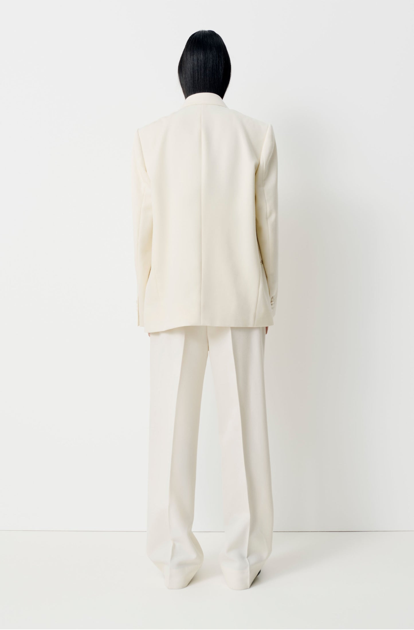 The White Tuxedo Trousers