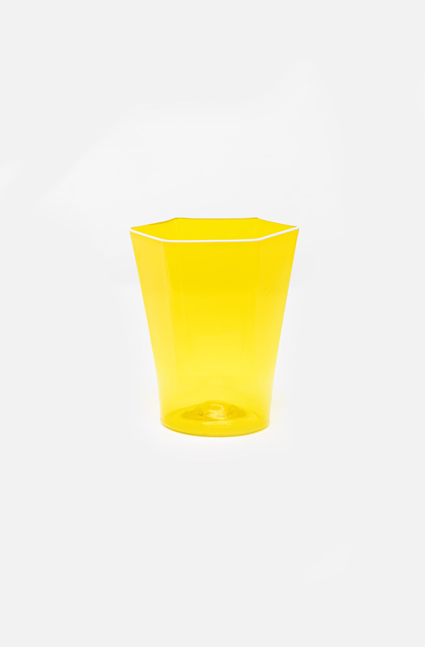 Hexagonal Water Glass Banane