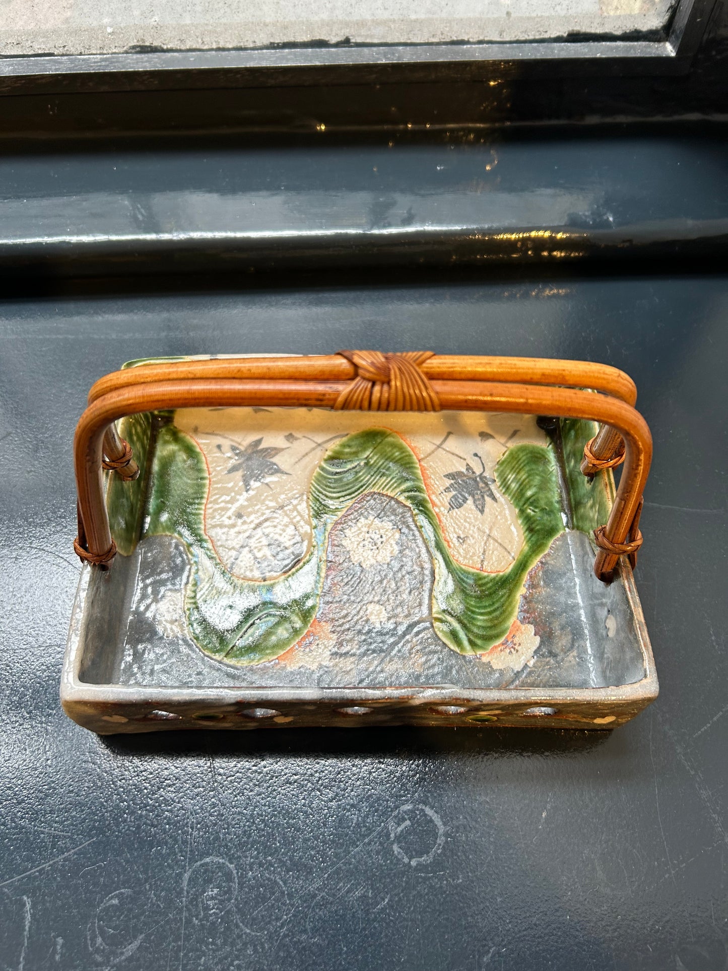Wooden Handle Tray