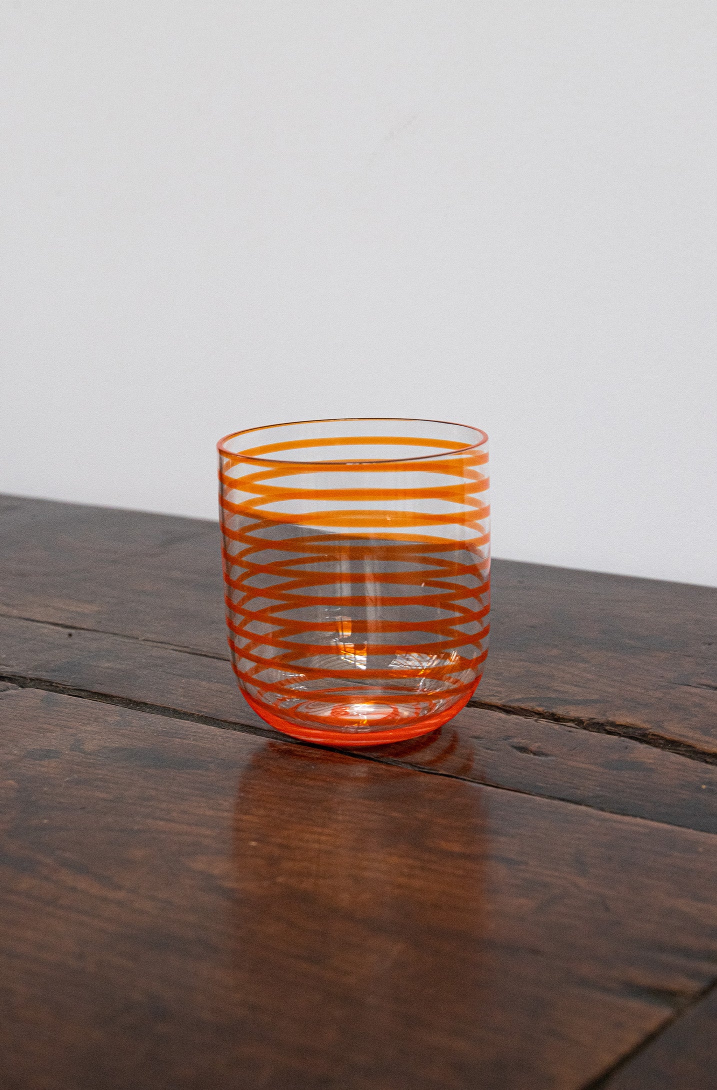 Eagle & Hodges Orange Swirl Tumbler